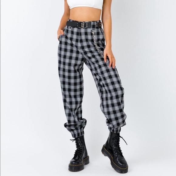 I.AM.GIA Pants - SOLD. IAMGIA Cobain Check 2.0